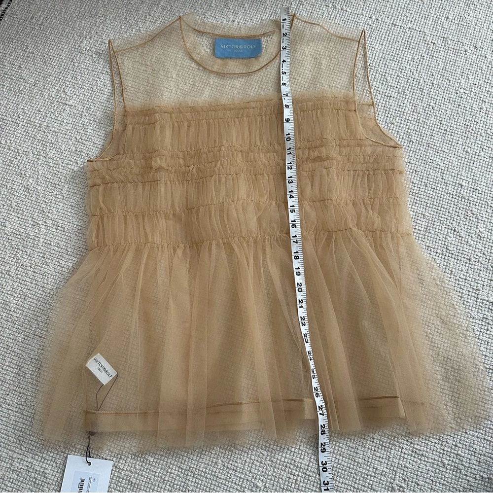 Victor & Rolf tulle sleeveless top - Picture 4 of 7